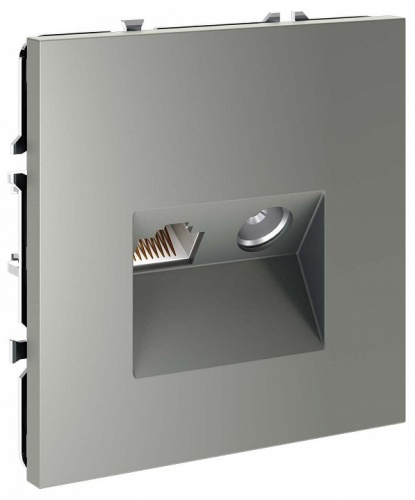 ТВ-розетка и розетка Ethernet RJ-45 без рамки Voltum S70 VLS060705 в Нижнем Новгороде