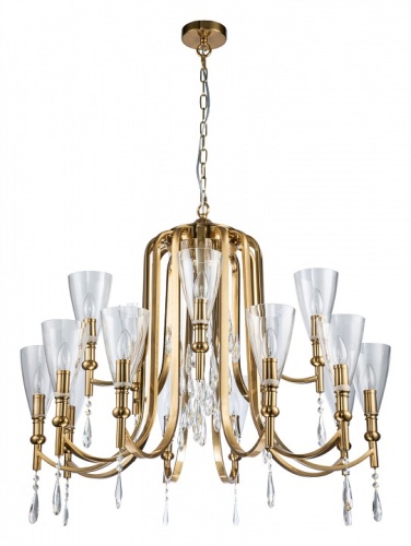 Подвесная люстра Favourite Lyra 2968-15P в Нижнем Новгороде фото 8