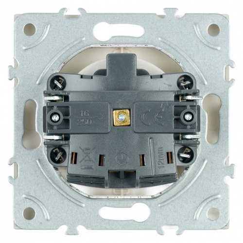 Розетка с заземлением и со шторкой, без рамки Stekker Эмили 49906 в Нижнем Новгороде фото 5