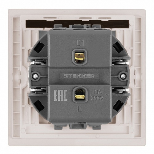 Выключатель одноклавишный без рамки Stekker Мия 50472 в Нижнем Новгороде фото 5