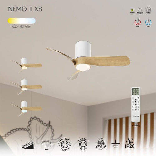 Светильник с вентилятором Mantra NEMO 9561 в Нижнем Новгороде фото 4