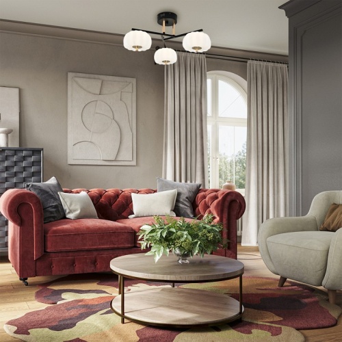 Люстра на штанге Escada Halma 10301/3LED в Нижнем Новгороде фото 3