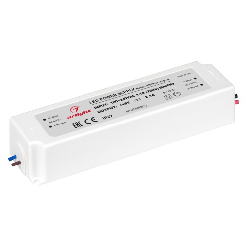 Блок питания ARPV-LV48100-A (48V, 2.1A, 100W) (Arlight, IP67 Пластик, 3 года) в Тамбове