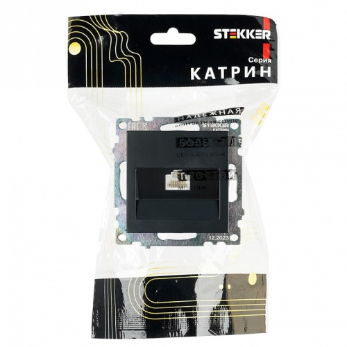 Розетка Ethernet RJ-45 без рамки Stekker Катрин 39613 в Нижнем Новгороде фото 7