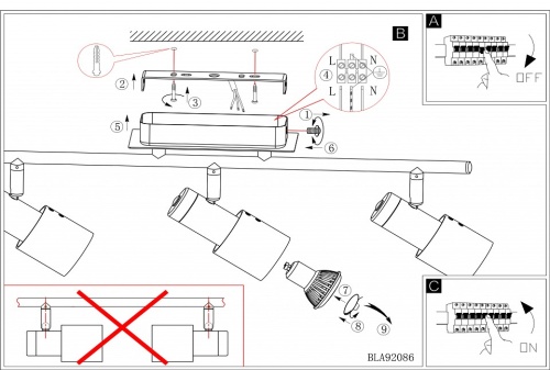 Спот Eglo Davida 92086 в Нижнем Новгороде фото 2