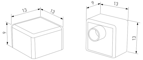 Заглушка для профиля Elektrostandard  ZLL-2-ALP027 в Нижнем Новгороде фото 2