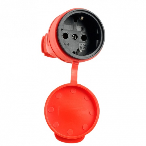 Розетка переносная разборная с заземлением и крышкой Stekker Одри 39195 в Нижнем Новгороде фото 7