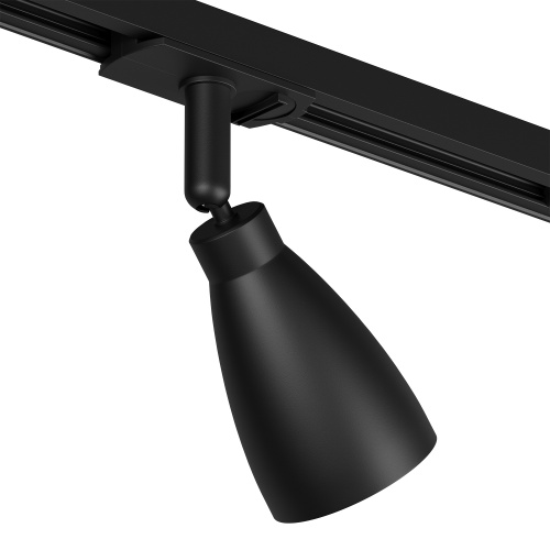 DK6050-BK Трековый светильник IP 20, 15 Вт, GU10, черный, алюминий, пластик в Заполярном фото 4