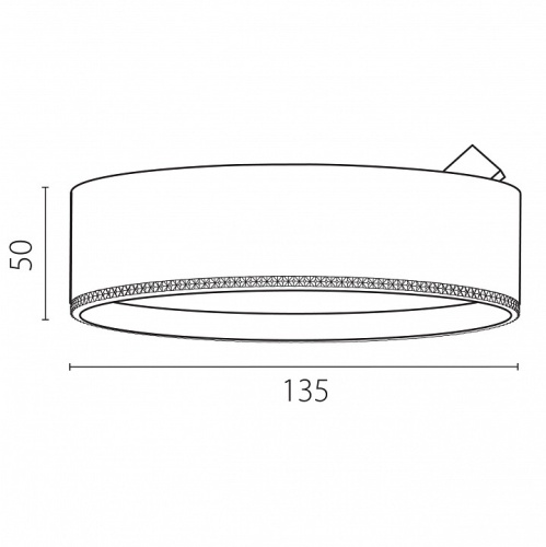 Плафон металлический Lightstar Alta Pro 215737 в Нижнем Новгороде фото 2