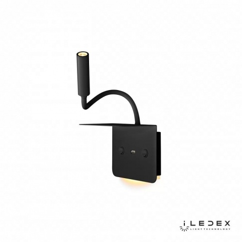 Бра с полкой iLedex Support 7031C BK в Нижнем Новгороде фото 2