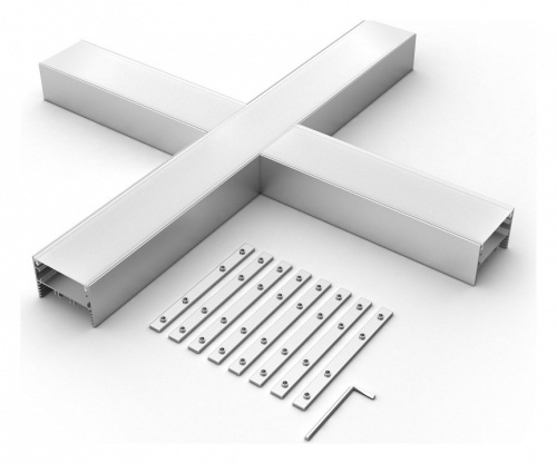 Соединитель угловой X-образный накладной Arlight S-LUX 030118 в Нижнем Новгороде