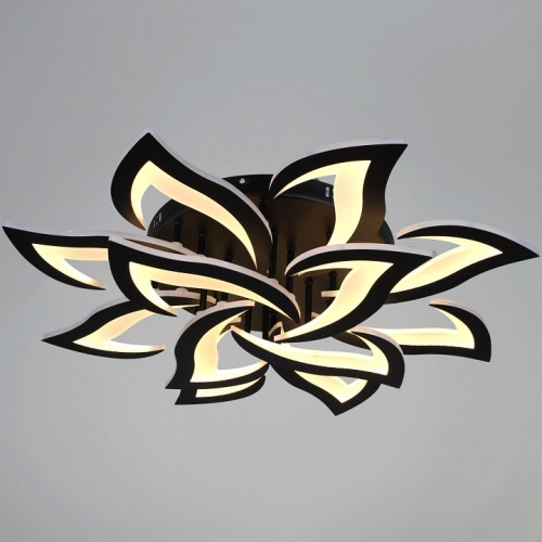 Люстра на штанге  30150-0.3-8+4 BK в Нижнем Новгороде фото 3