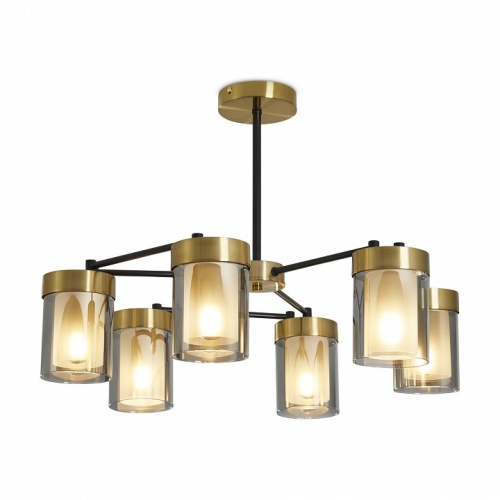 Люстра на штанге Freya Lora FR5432PL-06BBS в Нижнем Новгороде фото 6