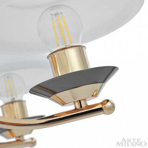 Подвесная люстра Arte Milano Florentia-1240 301240/6 Bk/Gd в Нижнем Новгороде фото 6