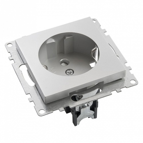 Розетка с заземлением и со шторкой, без рамки Stekker Катрин 39582 в Нижнем Новгороде фото 2