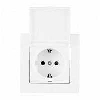 Розетка с заземлением и шторкой, с крышкой Arte Milano SET06-1 SET06-1-41-1 white в Нижнем Новгороде