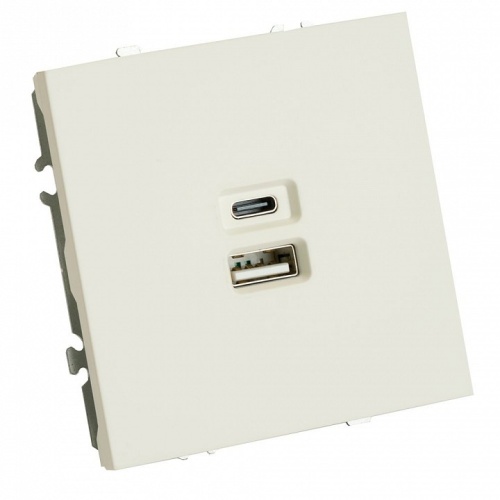 Розетка 2хUSB type A и C без рамки Stekker Эмили 49879 в Нижнем Новгороде фото 9