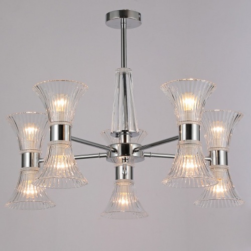 Люстра на штанге ILLUMICO  IL0288-10P-79 CR в Нижнем Новгороде