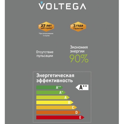 Лампа светодиодная Voltega 271 E27 4Вт 1800K 8567 в Нижнем Новгороде фото 3