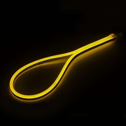 Образец Гибкий неон ARL-CF2835-Mini-24V Yellow (16x8mm)-0.9m (Arlight, -) в Заречном