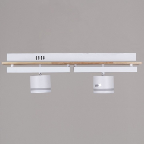 Накладной светильник 19560-0.3-2+2 WH+WOOD в Нижнем Новгороде фото 6