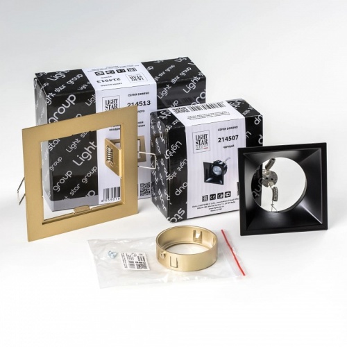 Встраиваемый светильник Lightstar Domino D51307GMOD в Нижнем Новгороде фото 3