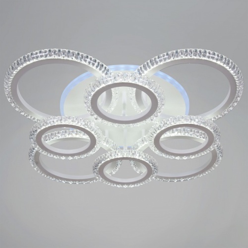 Потолочная люстра 36890-0.3-4+4A WH (RGB) в Нижнем Новгороде