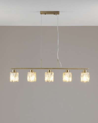 Подвесная люстра Moderli Prismique V11683-5P в Нижнем Новгороде фото 5