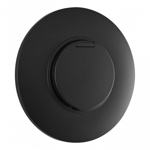 Розетка с заземлением и шторкой, с крышкой Arte Milano SET08-1 SET08-1-41-1 black в Нижнем Новгороде фото 4