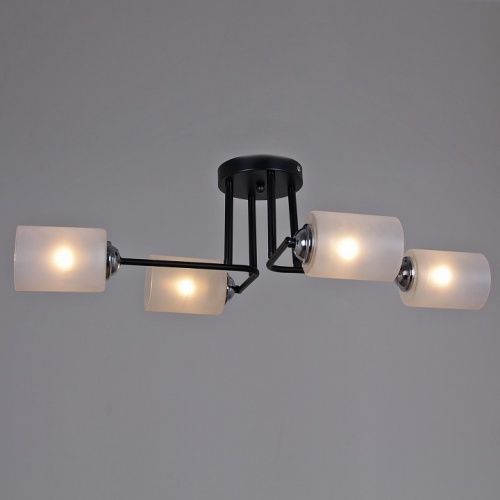 Люстра на штанге 70187-0.3-04 BK+CR в Нижнем Новгороде фото 3