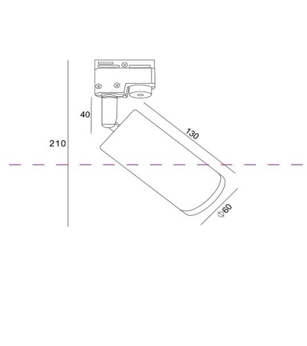 Светильник на штанге Maytoni Focus TR004-1-GU10-CH в Нижнем Новгороде фото 3