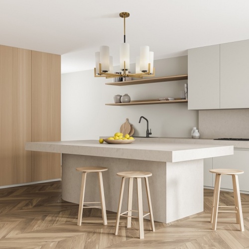 Люстра на штанге Maytoni Fortano MOD089PL-08BS в Нижнем Новгороде фото 2