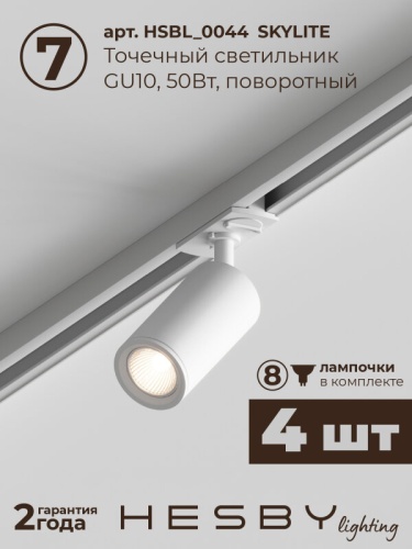 Комплект трековый Hesby Lighting Skylite №5 HSBL_kompl_S005_NI3W4K в Нижнем Новгороде фото 2
