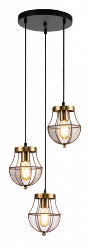 Подвесной светильник Indigo Pallo 10011/3P Gold в Нижнем Новгороде фото 4