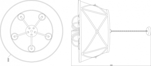 Подвесной светильник Moderli Berta V1260-5P в Нижнем Новгороде фото 2