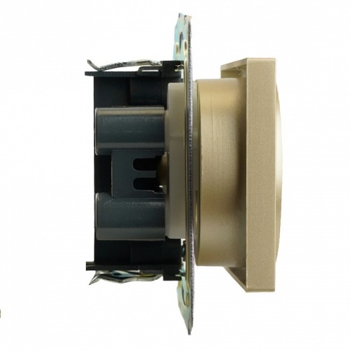 Розетка двойная без заземления и со шторкой, без рамки Stekker Катрин 49225 в Нижнем Новгороде фото 7