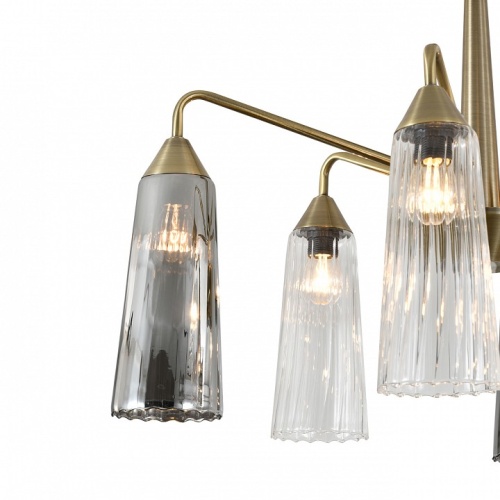 Люстра на штанге Indigo Campana 13028/6R Brass в Нижнем Новгороде фото 2