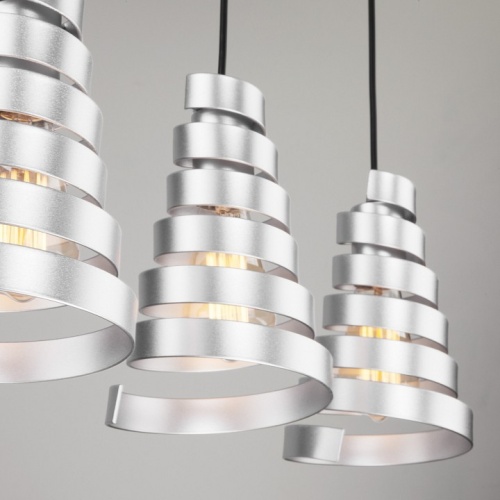 Подвесной светильник Eurosvet Storm 50058/3 серебро в Нижнем Новгороде фото 3