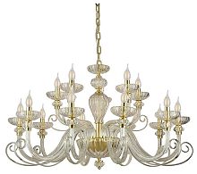 Подвесная люстра Newport ANNETTE 8620+5/C mat.soft gold clear в Нижнем Новгороде