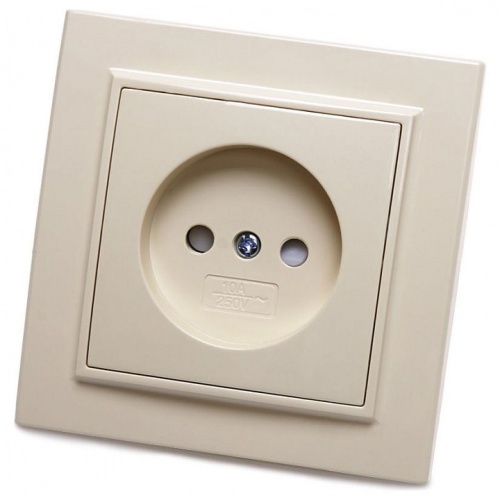 Розетка без заземления и со шторкой Stekker Эрна 39235 в Нижнем Новгороде