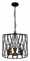 Подвесной светильник ILLUMICO  IL1023-3PB-05 BK GD в Нижнем Новгороде