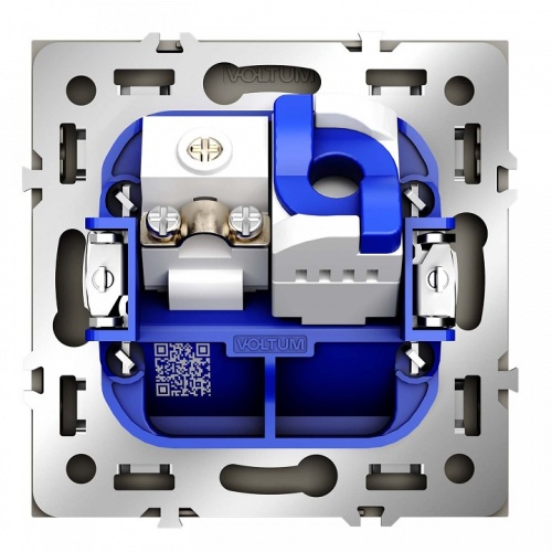ТВ-розетка и розетка Ethernet RJ-45 без рамки Voltum S70 VLS060703 в Нижнем Новгороде фото 4