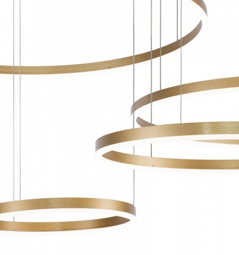 Подвесной светильник Indigo Galass 14001/4P Gold в Нижнем Новгороде фото 3