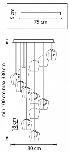 Подвесной светильник Lightstar Caramello 796229 в Нижнем Новгороде фото 6
