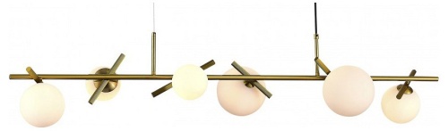 Подвесной светильник iLamp Golden 2134-6L BR+MBK в Нижнем Новгороде