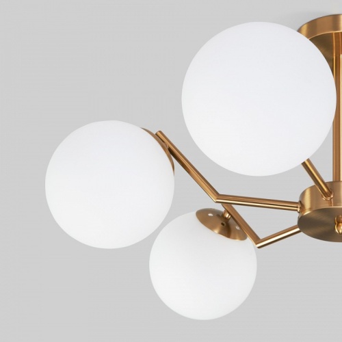 Люстра на штанге Eurosvet Frost 70154/6 латунь в Нижнем Новгороде фото 6