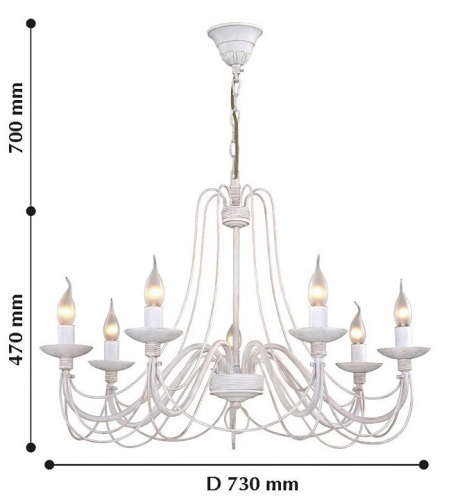 Подвесная люстра F-promo Chateau 2164-7P в Нижнем Новгороде фото 4