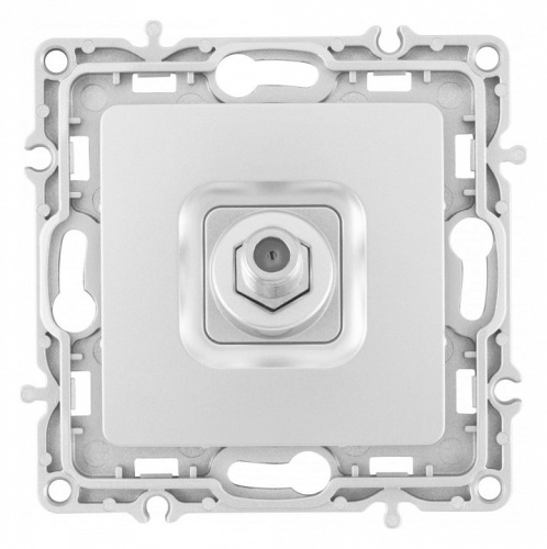 ТВ-розетка без рамки Arte Milano am-217 217.42-1.silver в Нижнем Новгороде