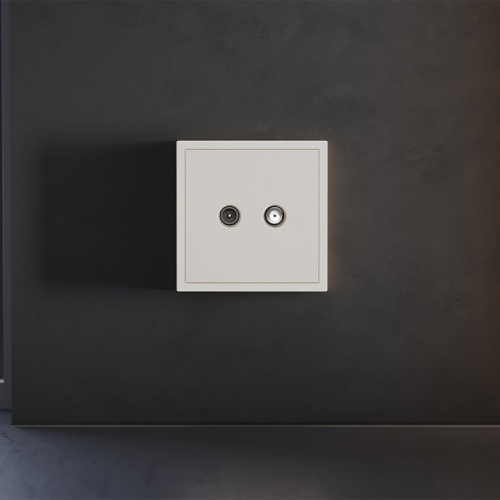 Накладка для ТВ-розетки и SAT-розетки Voltum S70 VLS001613 в Нижнем Новгороде фото 2