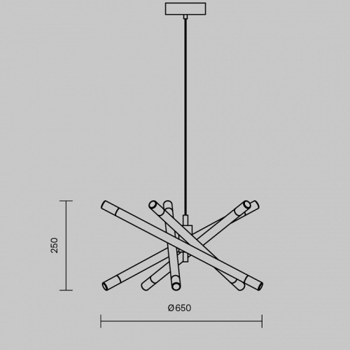 Подвесная люстра Freya Wands FR6130PL-L30B в Нижнем Новгороде фото 5